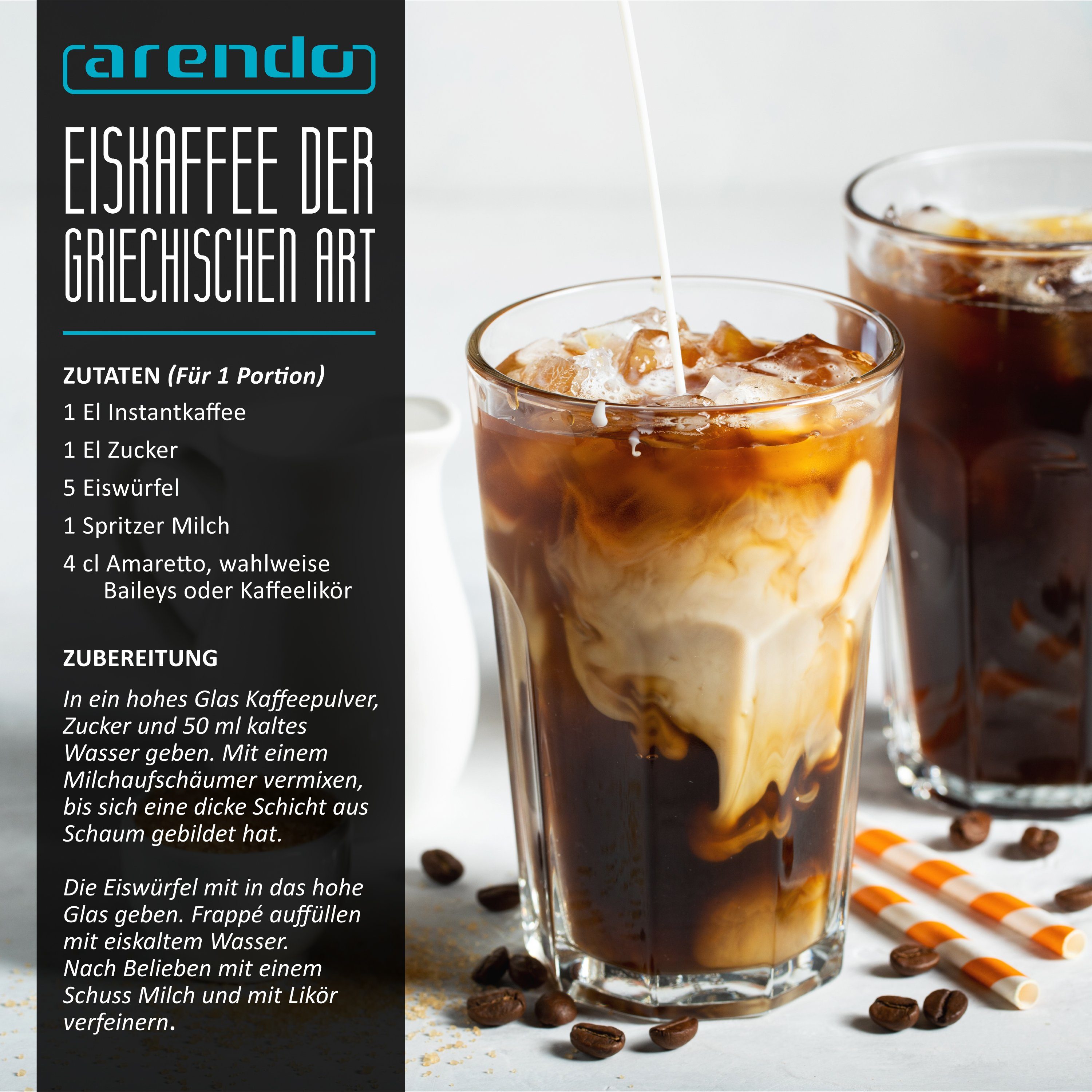 Arendo Eiswürfelmaschine, 120W mit 1,5L Behälter Eiswürfelbereiter, 9 Eiswürfel in 9 Minuten