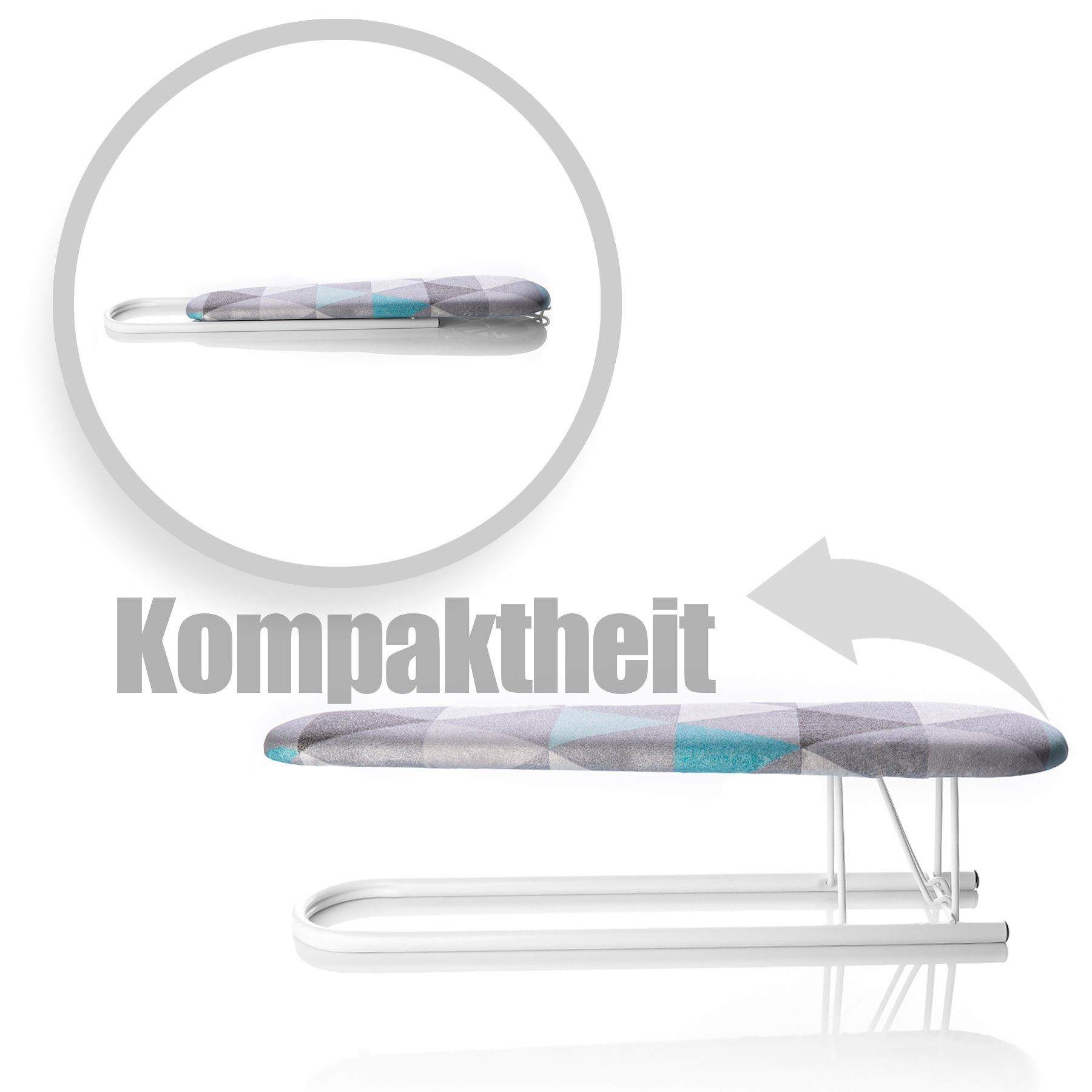 BigDean Ärmelbrett Ärmelbügelbrett Bügelbrett klappbar extra stabil