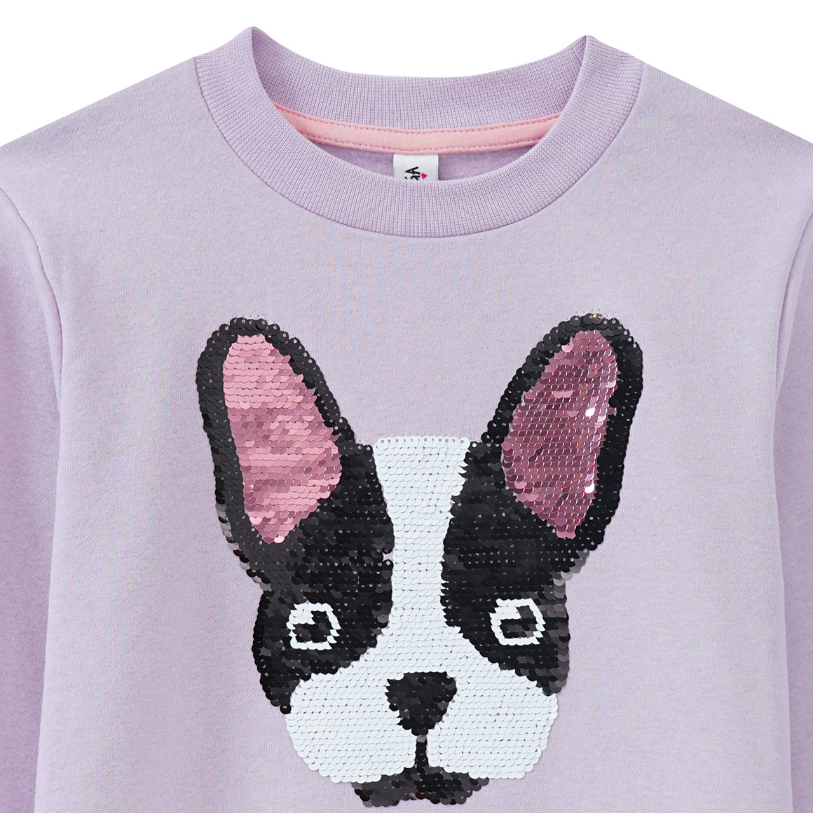 Mädchen Sweatshirt mit Wendepailletten