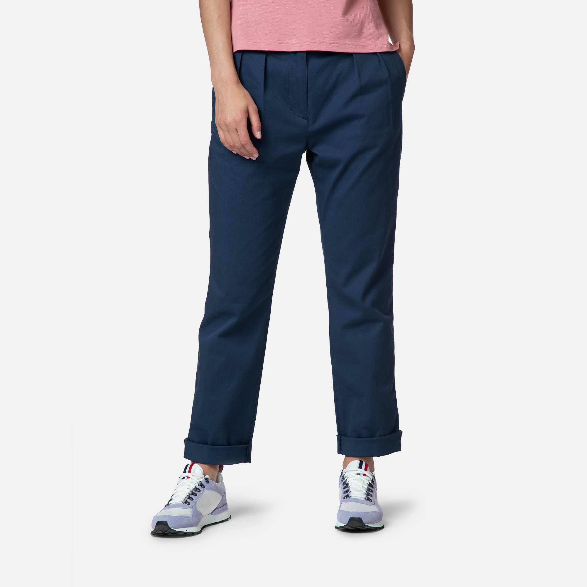 Pantalon chino en coton bio femme
