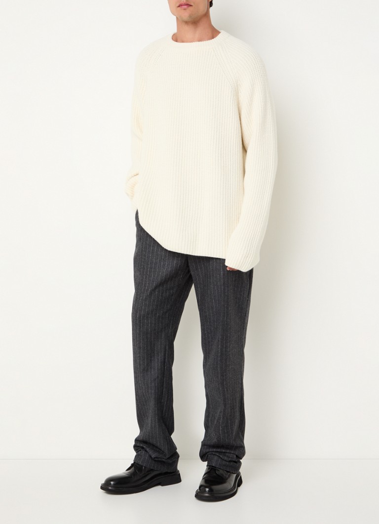 The Frankie Shop Chunky knit sweater in wool blend