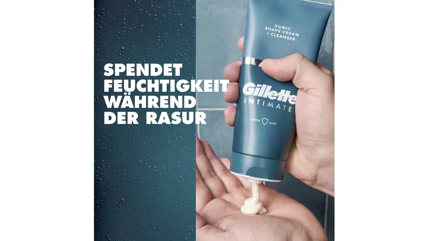 Gillette Intimate Rasier- & Duschcreme 177 ml