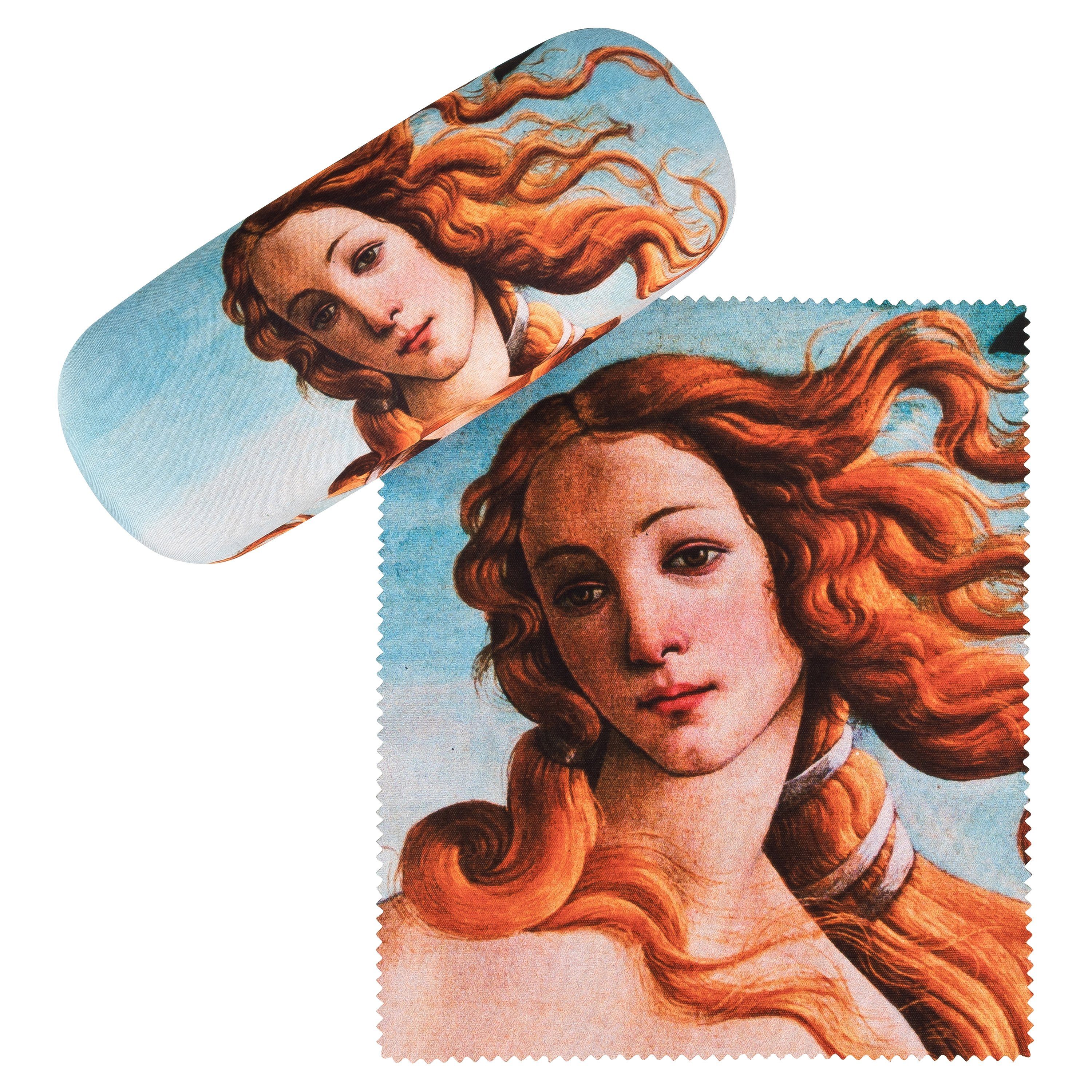 von Lilienfeld Brillenetui Brillenetui Botticelli: Geburt der Venus Kunst Hardcase, stabiles mit Mikrofaser bezogenes Hardcase