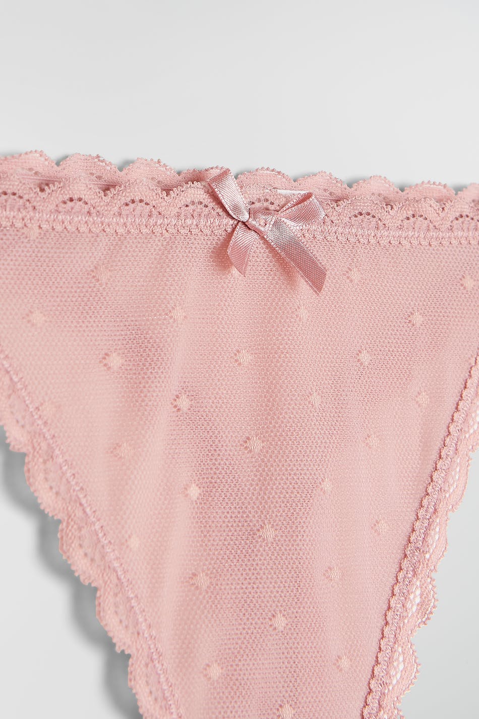 Anna lace thong