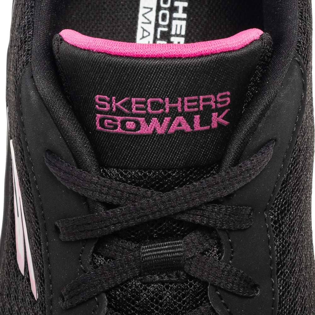Skechers GO WALK 6 Damen Sneaker 124514-BKHP