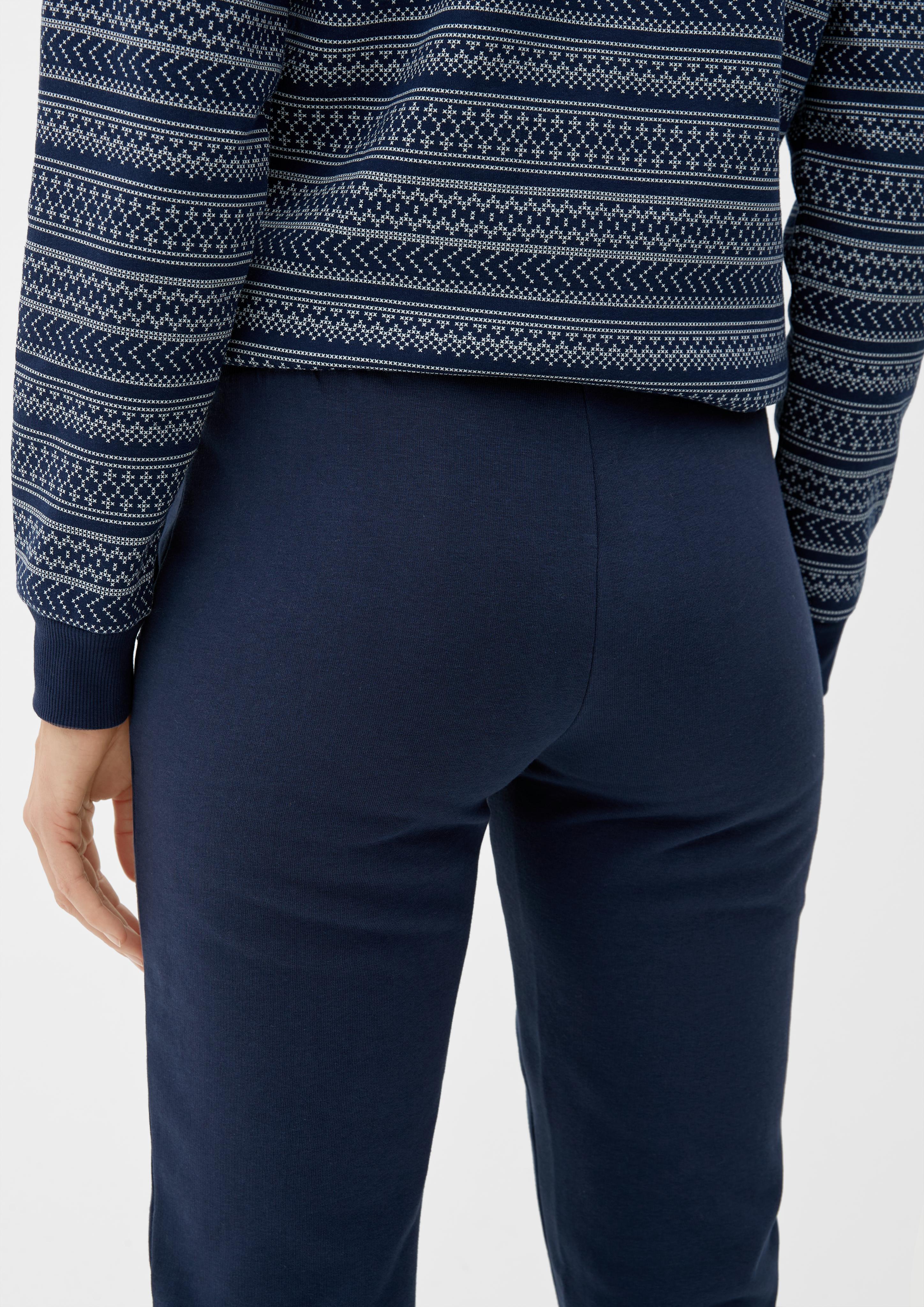Pyjamahose mit Tunnelzug  6007811-5870