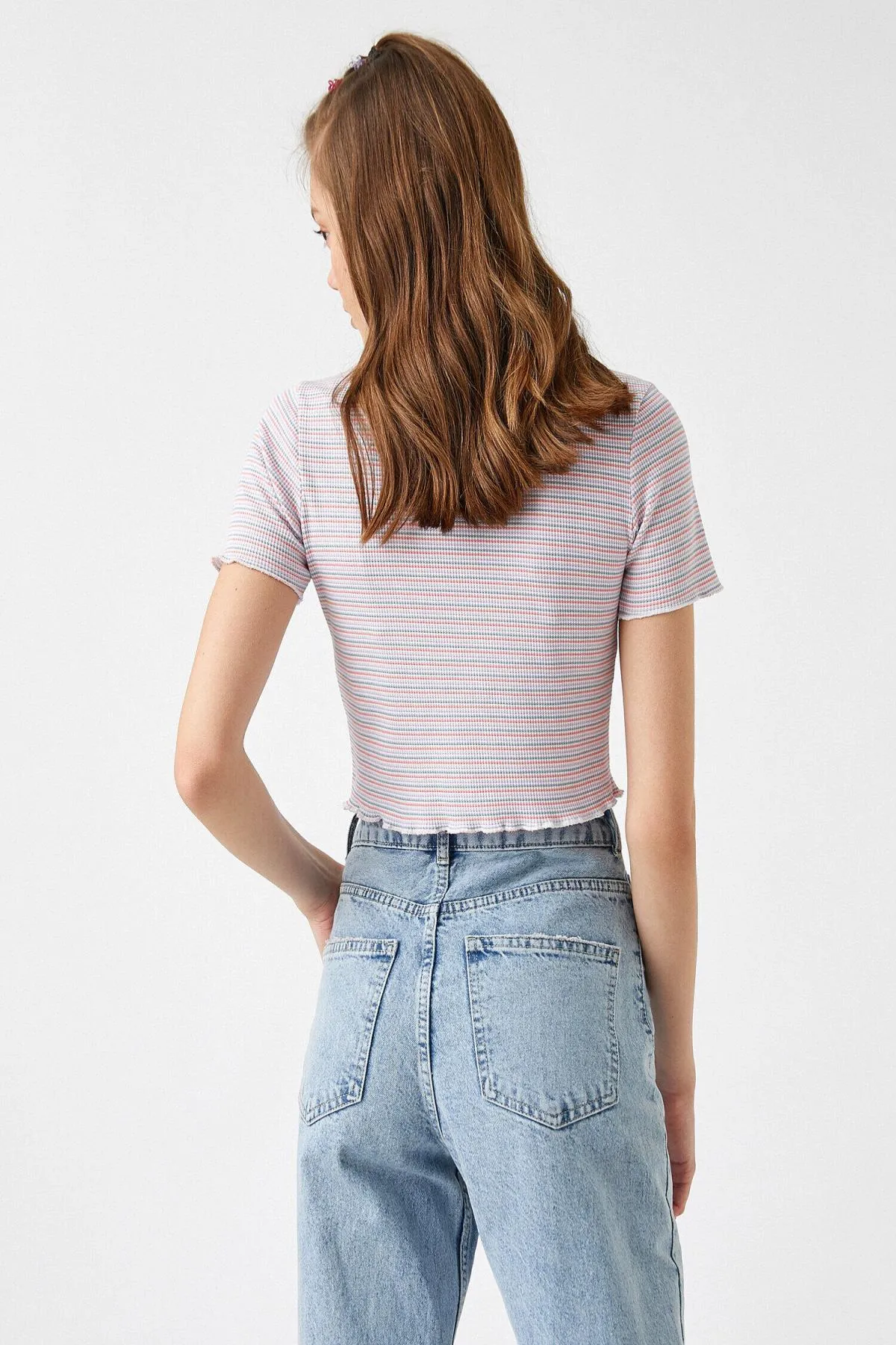 Koton  T-Shirt - Lila - Regular Fit