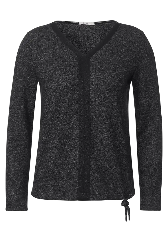 CECIL Cosy V-Neck Shirt