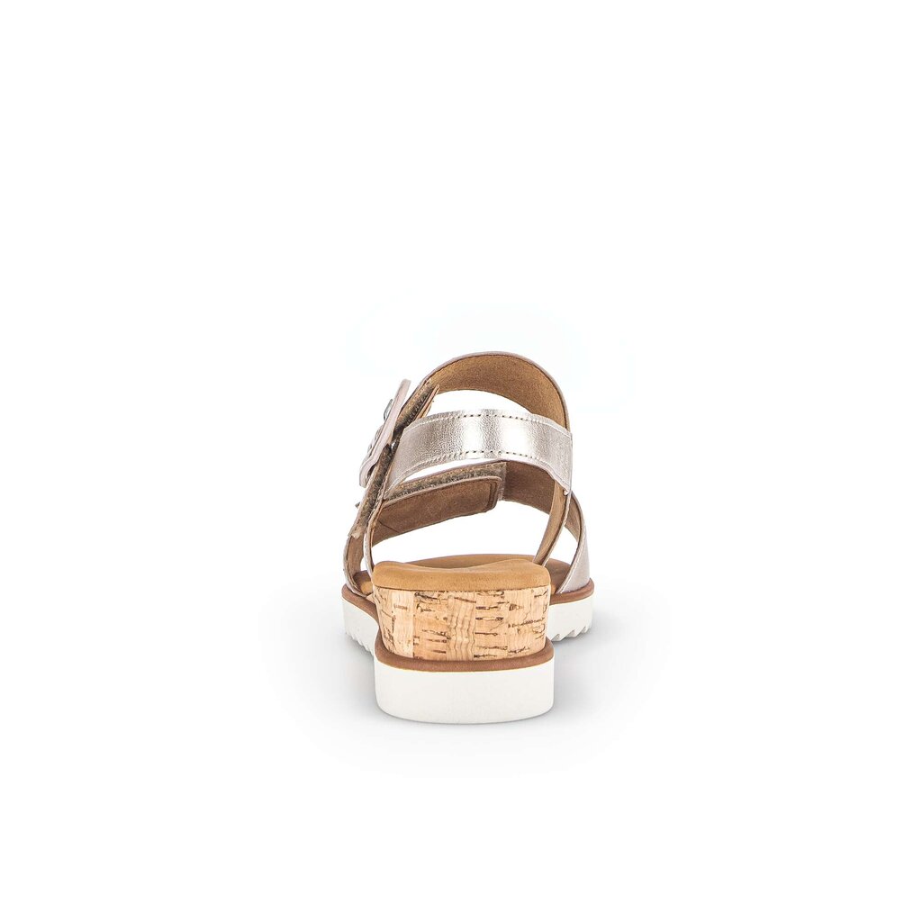 Gabor comfort Keilsandalette gold