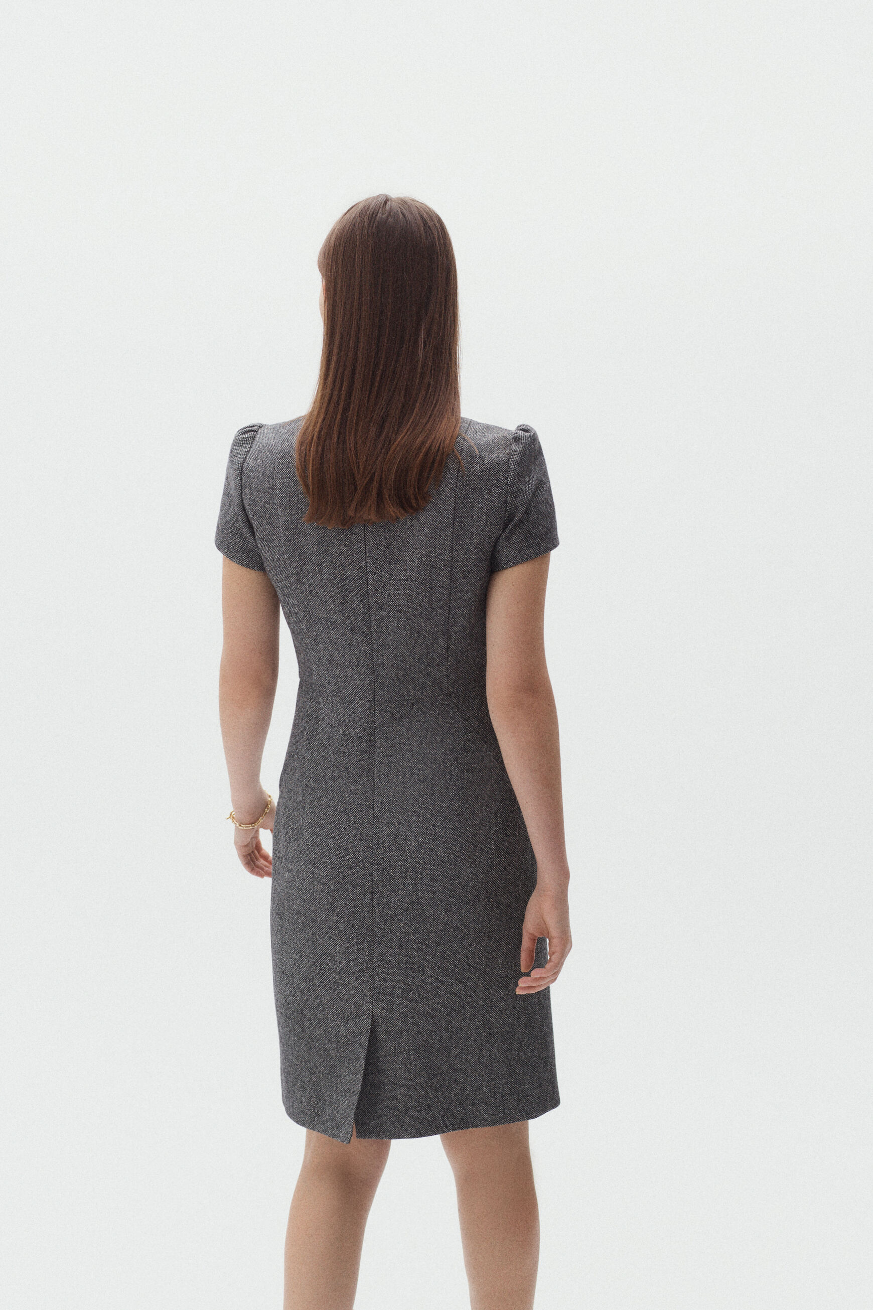 robe brooke gris fonce femme