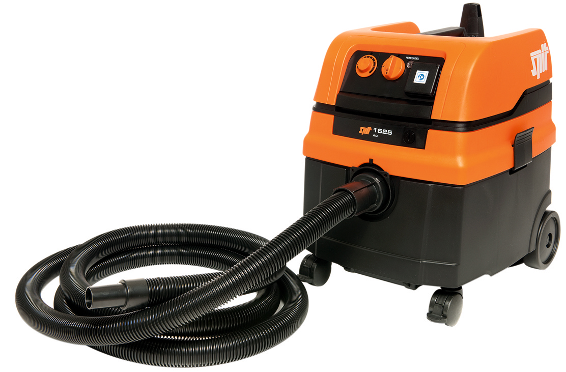 Spit 620912/644030 AC1625 Aspirapolvere per solidi e liquidi con pulizia automatica del filtro + kit di pulizia