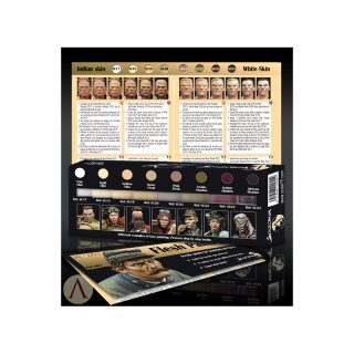 Flesh Paint Set