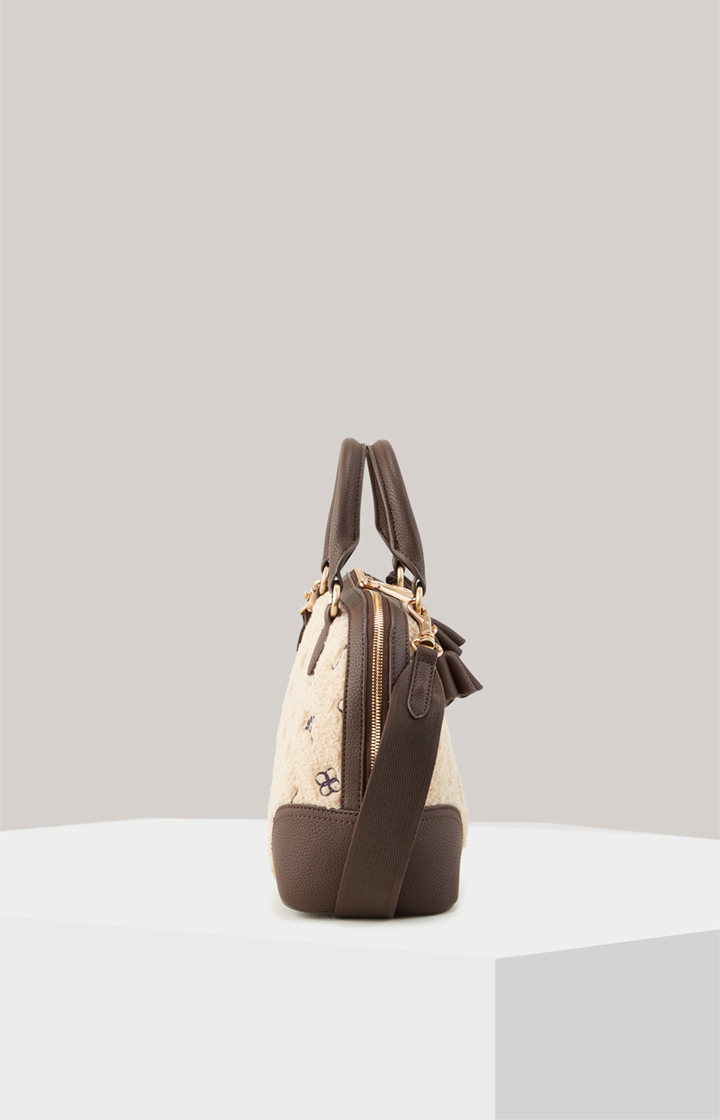 Handtasche Decoro Peluche Suzi in Beige