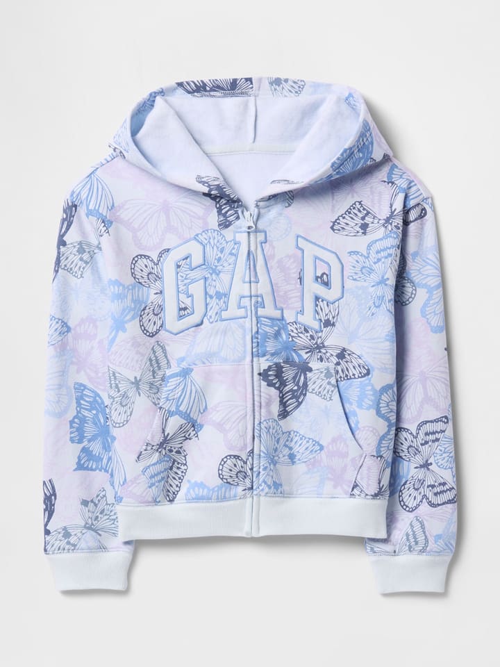 GAP Sweatjacke in Weiß/ Hellblau/ Lila günstig kaufen