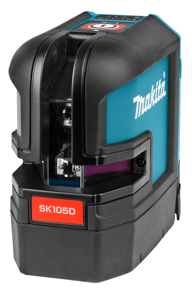 Makita SK105DZ Self-Leveling Crossline Laser Red excl. batteries and charger