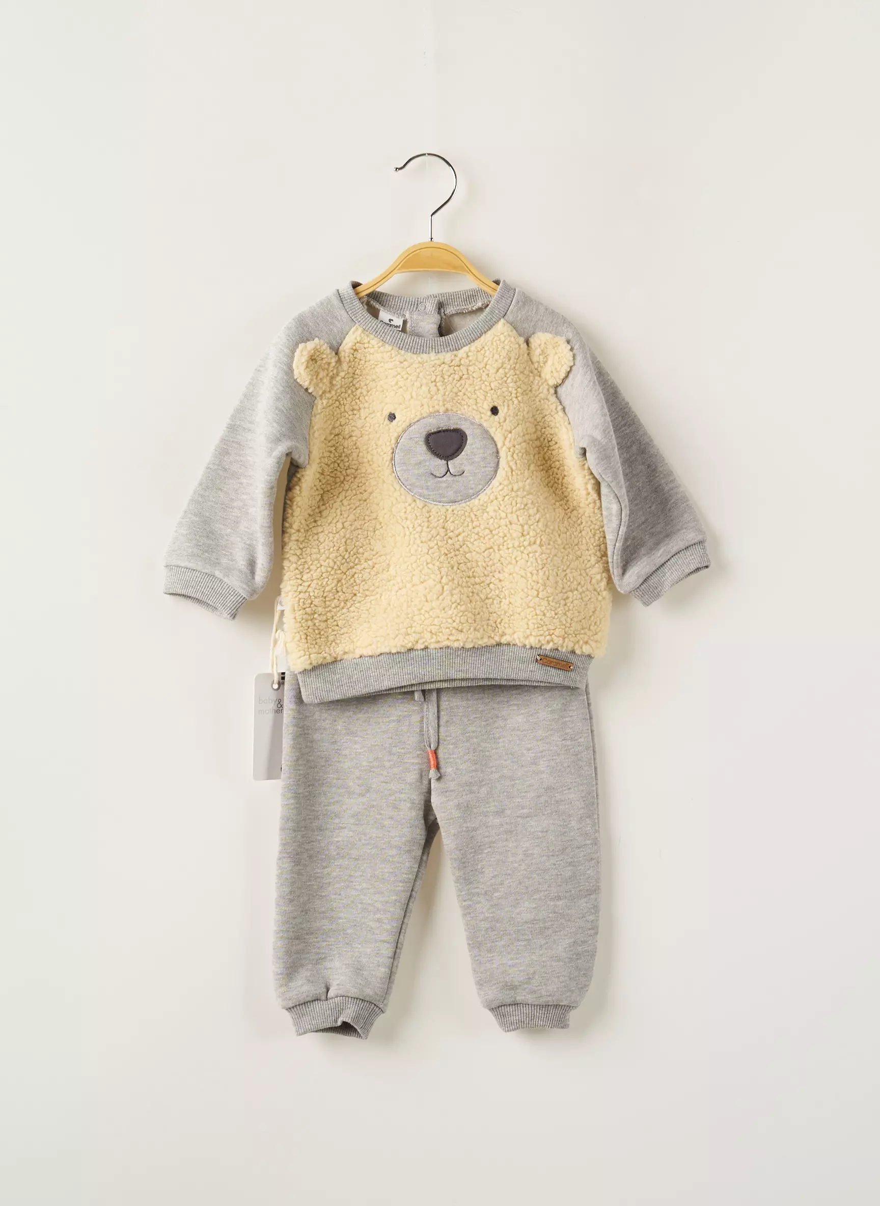 Caramell Pull Pantalon Enfant couleur gris
