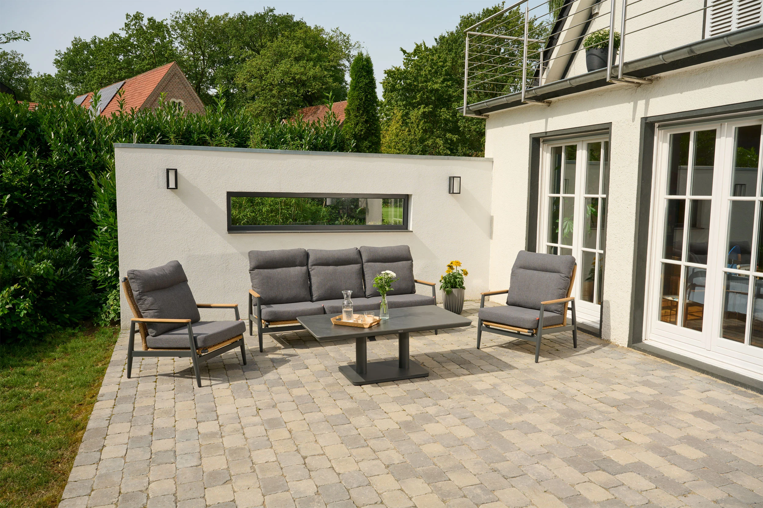 SIENA GARDENLoungetisch höhenverstellbar