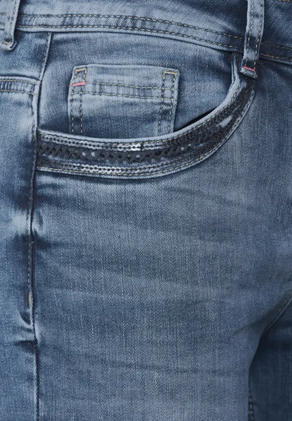 CECIL Slim Fit Caprijeans