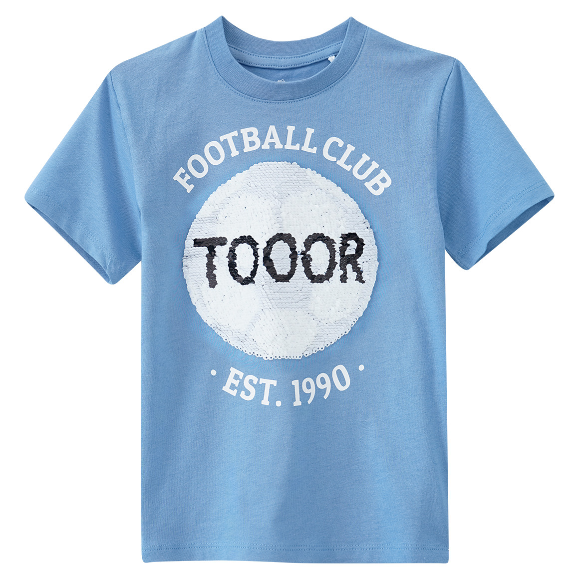 Jungen T-Shirt mit Wendepailletten
