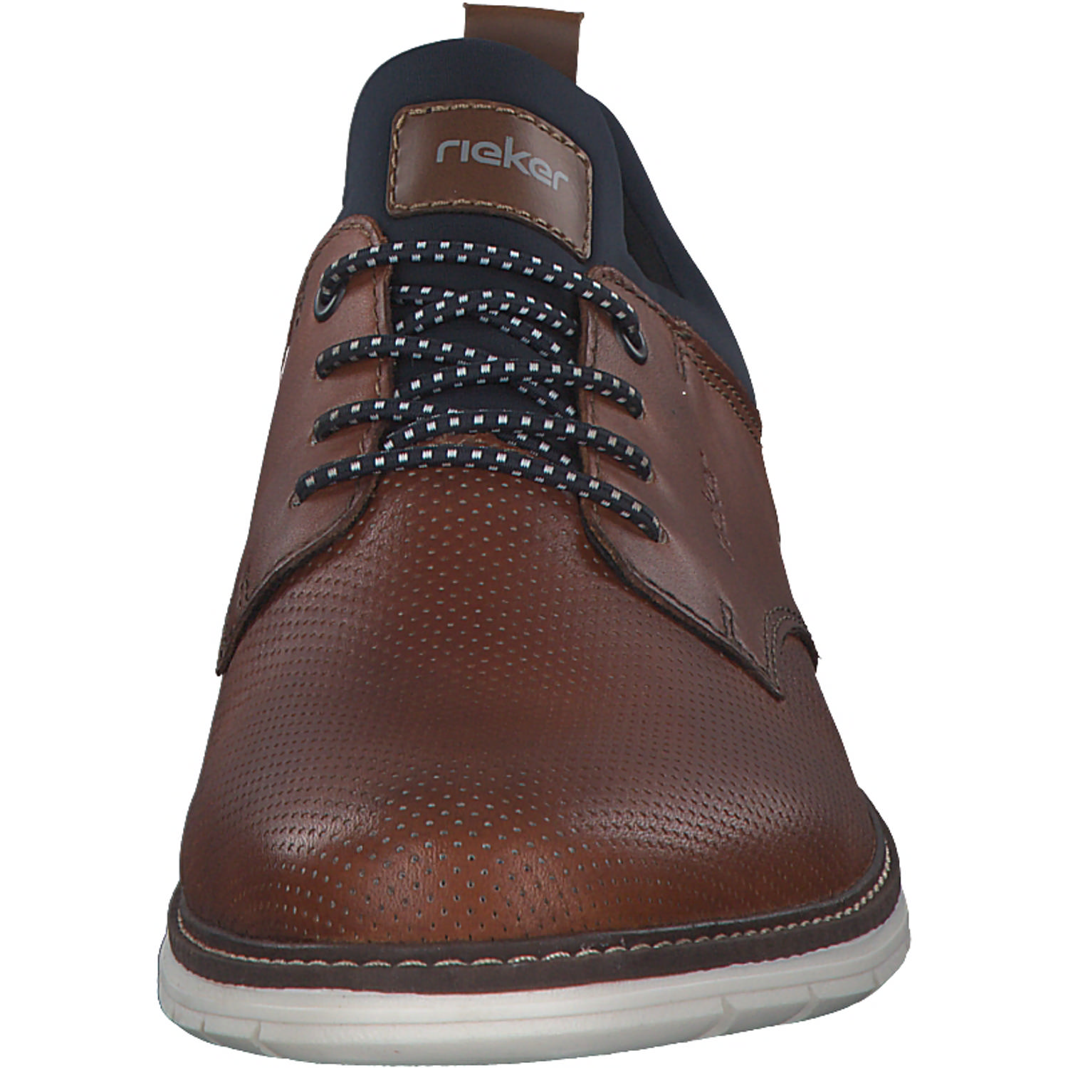 Rieker 14450, Business-Schnürschuhe, Herren, nuss/lake/navy/amaretto