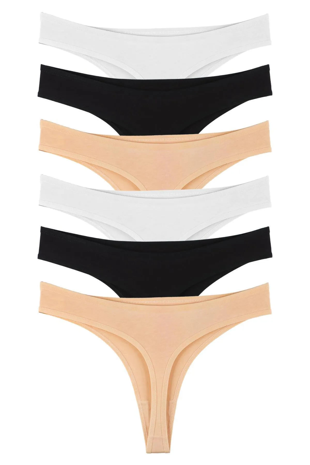 Sensu  6-teiliges brasilianisches Tanga-Set für Damen – Kts1169