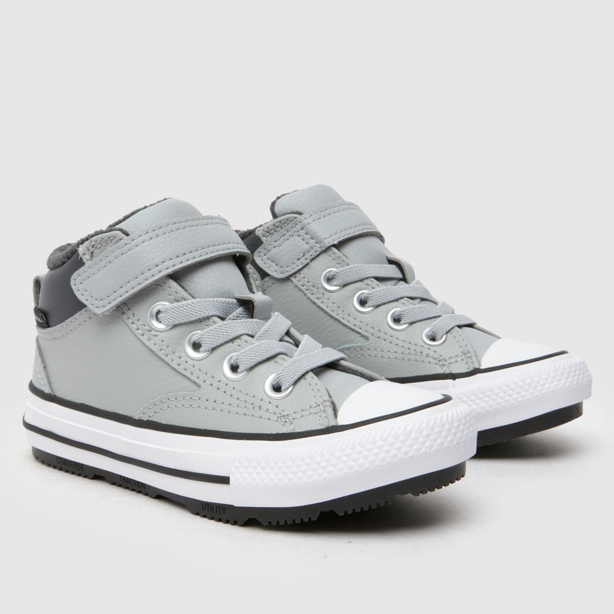 Converse ljusgrå All Star Malden Street V Junior träningsskor