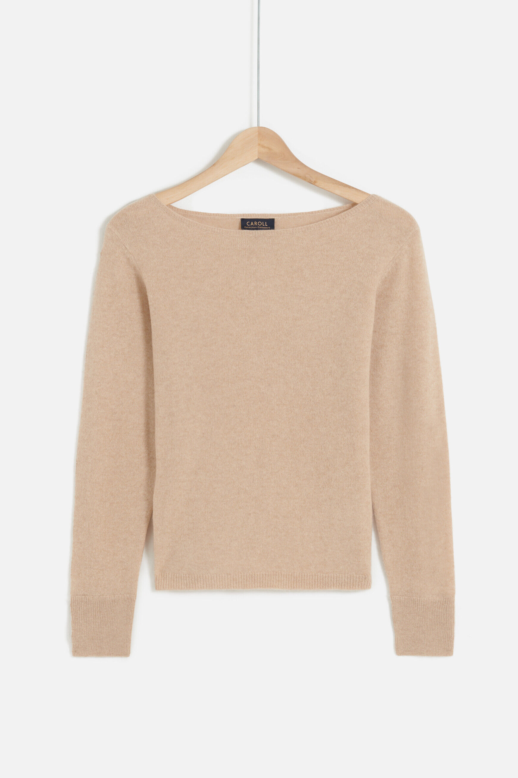 Pull mzoan marron femme