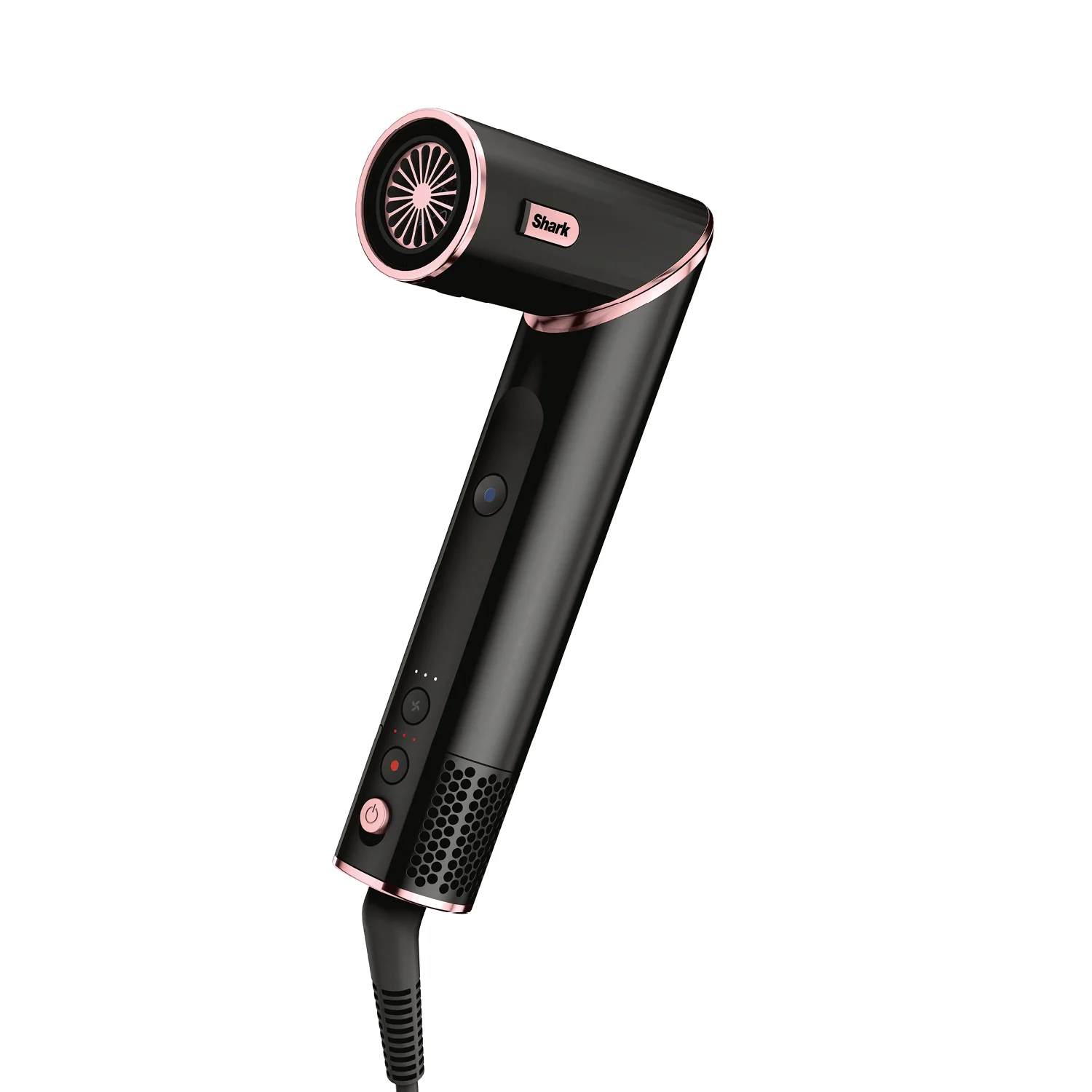 Set complet FlexStyle STYLER și USCĂTOR DE PĂR SHARK FLEXSTYLE - Negru și Auriu Roz - Uscător de păr, Placă de îndreptat părul, Perie electrică de păr, Difuzor pentru uscător de păr