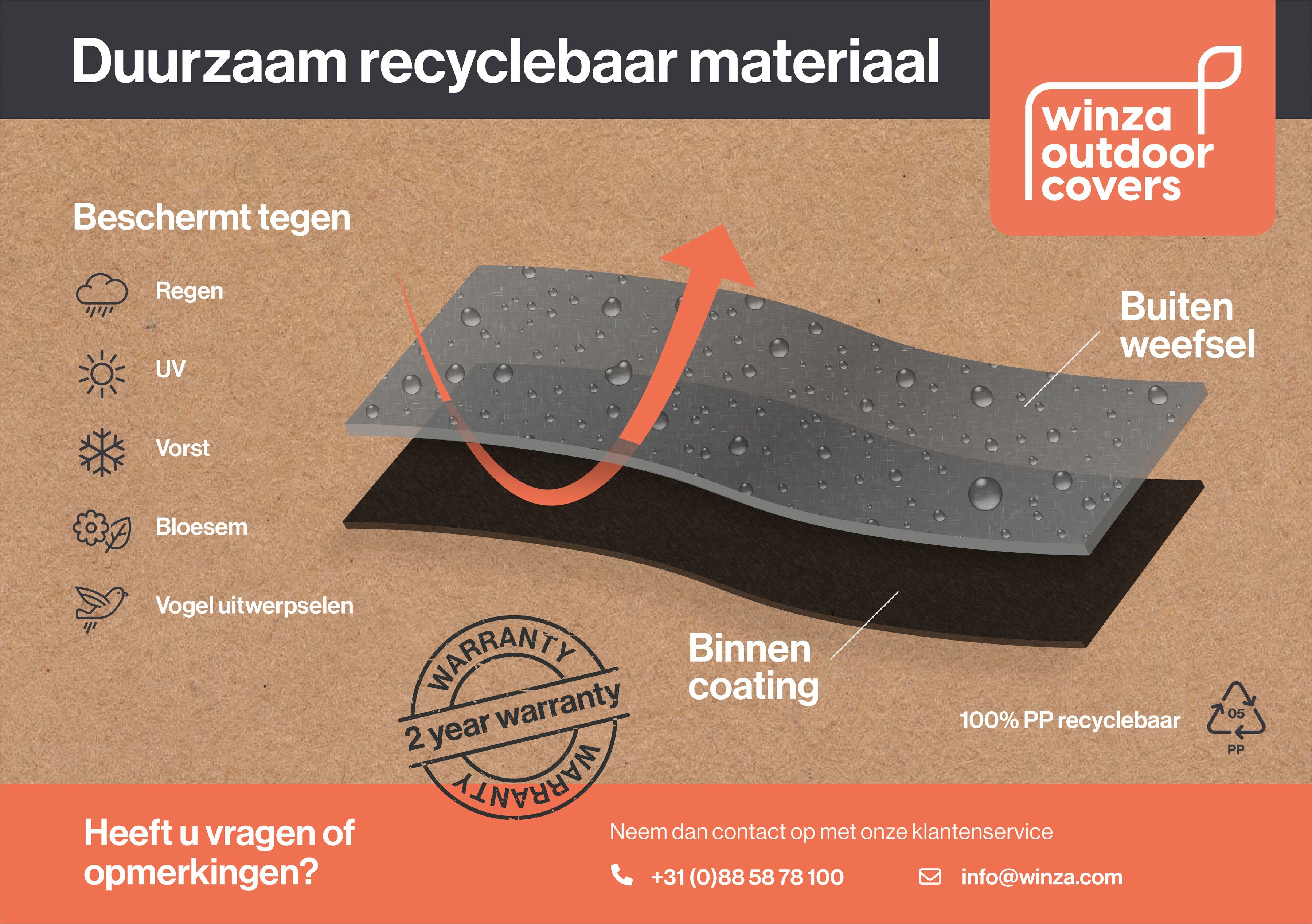 winza outdoor covers Gartenmöbel-Schutzhülle, geeignet für Gartentische