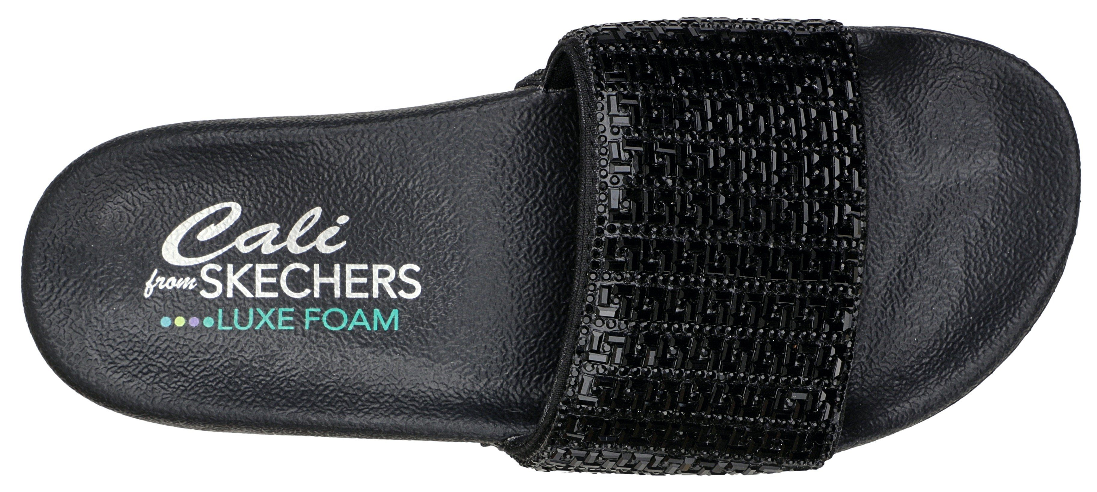 Skechers POP UPS NEW SPARK Pantolette mit funkelnder Bandage