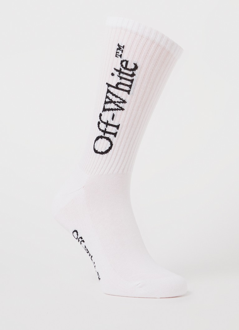 Chaussettes Off-White Bookish avec logo