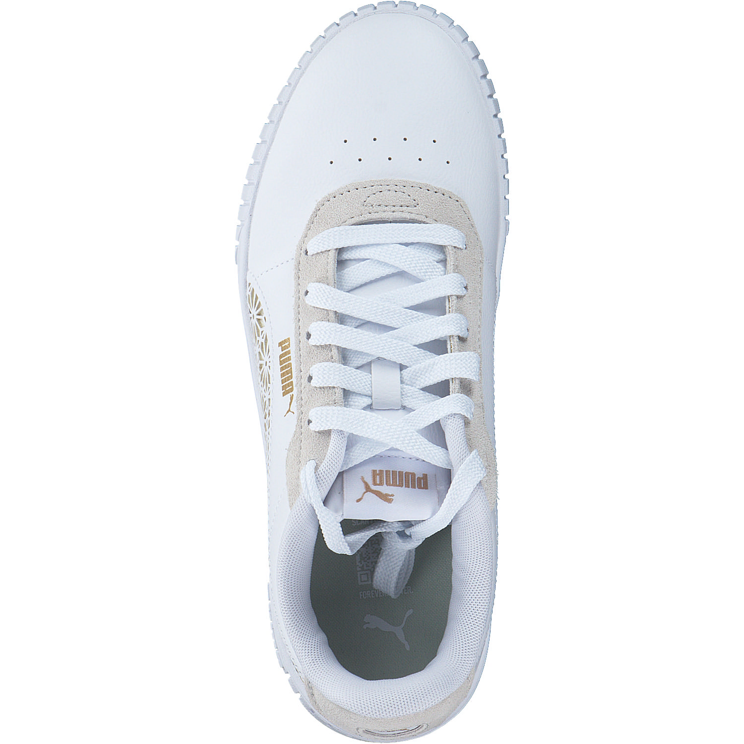 Puma Carina 2.0 Laser Cut 389389, Schnürschuhe, Damen, Weiß
