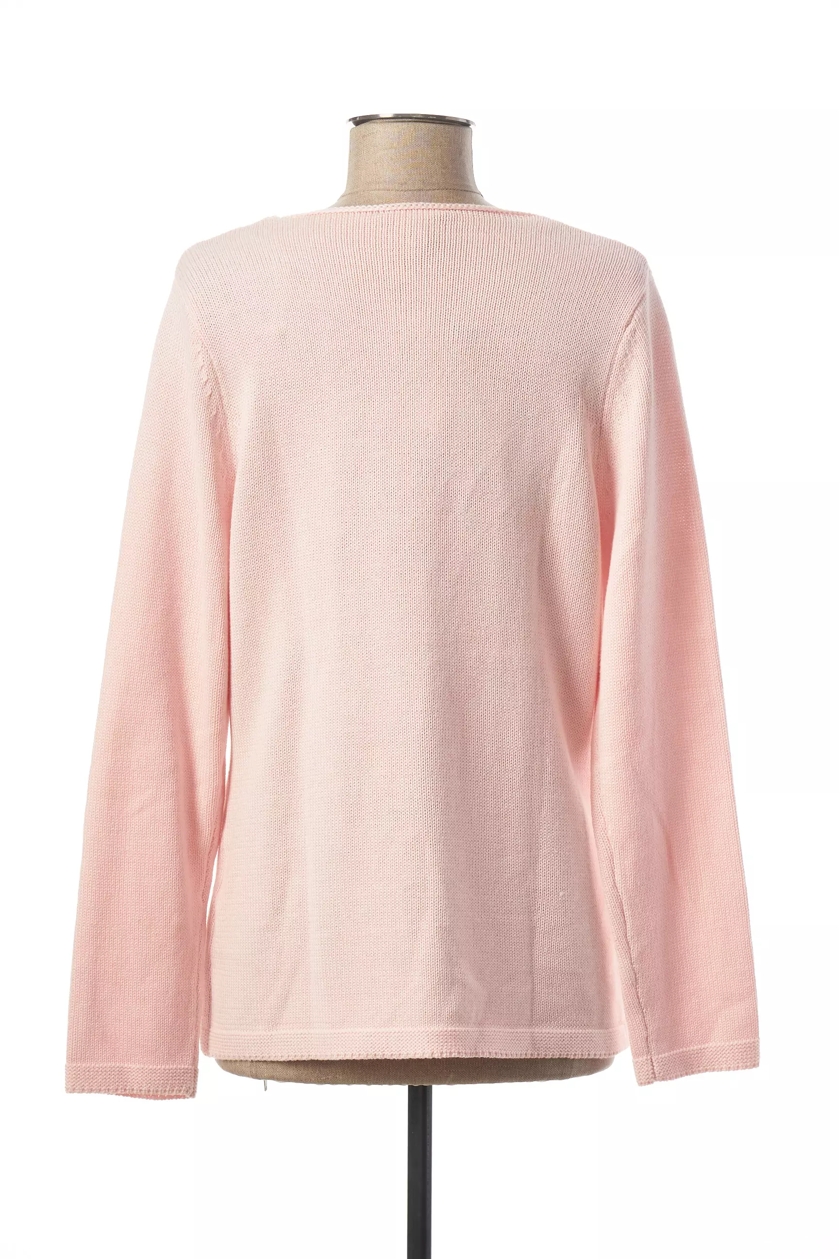 Marble Cardigans Femme couleur rose