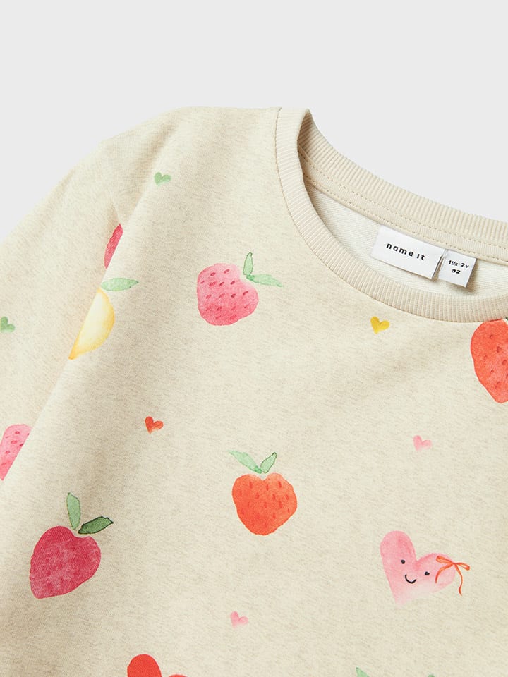 name it Sweatshirt in Creme günstig kaufen