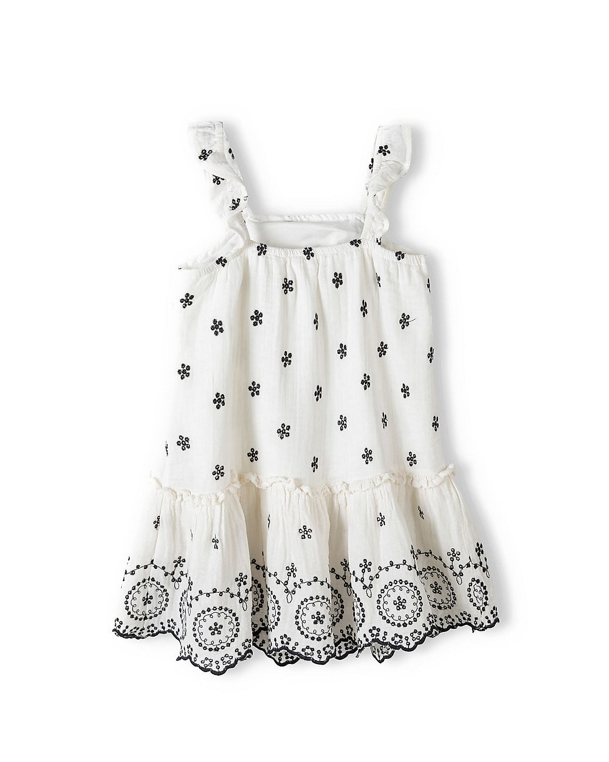 Kleid mit Stickerei für Mädchen (12m-8y) für Mädchen