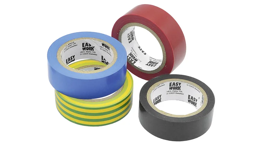 EASY WORK Isolierklebebänder 4 Rollen