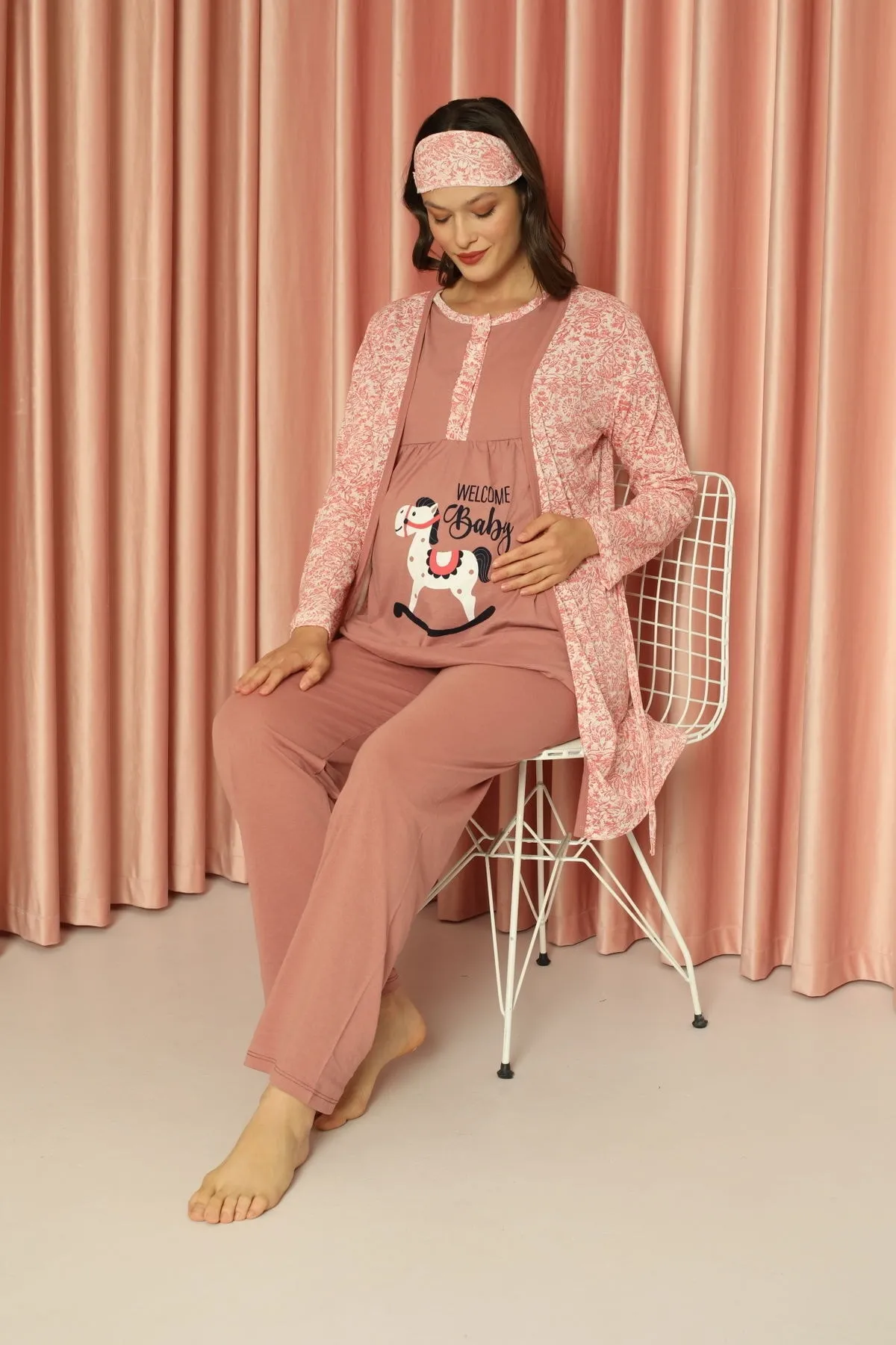 ELİZ HOMEWEAR  MAGNANT PYJAMA-SET