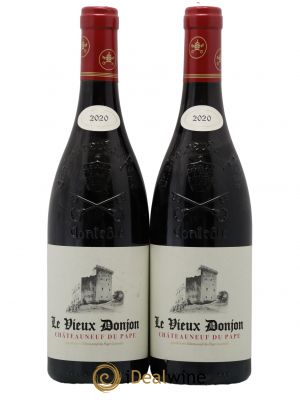 Châteauneuf-du-Pape Le Vieux Donjon Michel Lucien  2020 - Lot de 2 Bouteilles