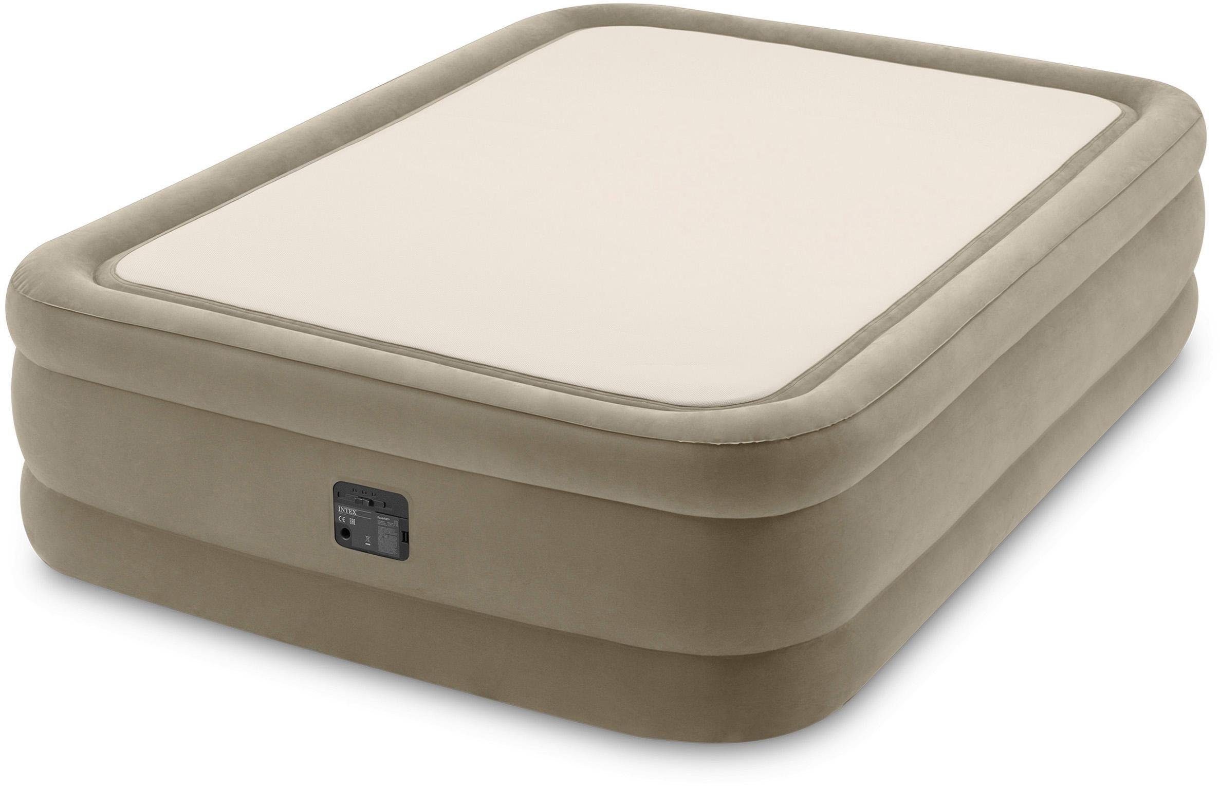 Intex Luftbett DURA-BEAM® ThermaLuxâ„¢ Airbed, QUEEN, (Set, mit Transporttasche)