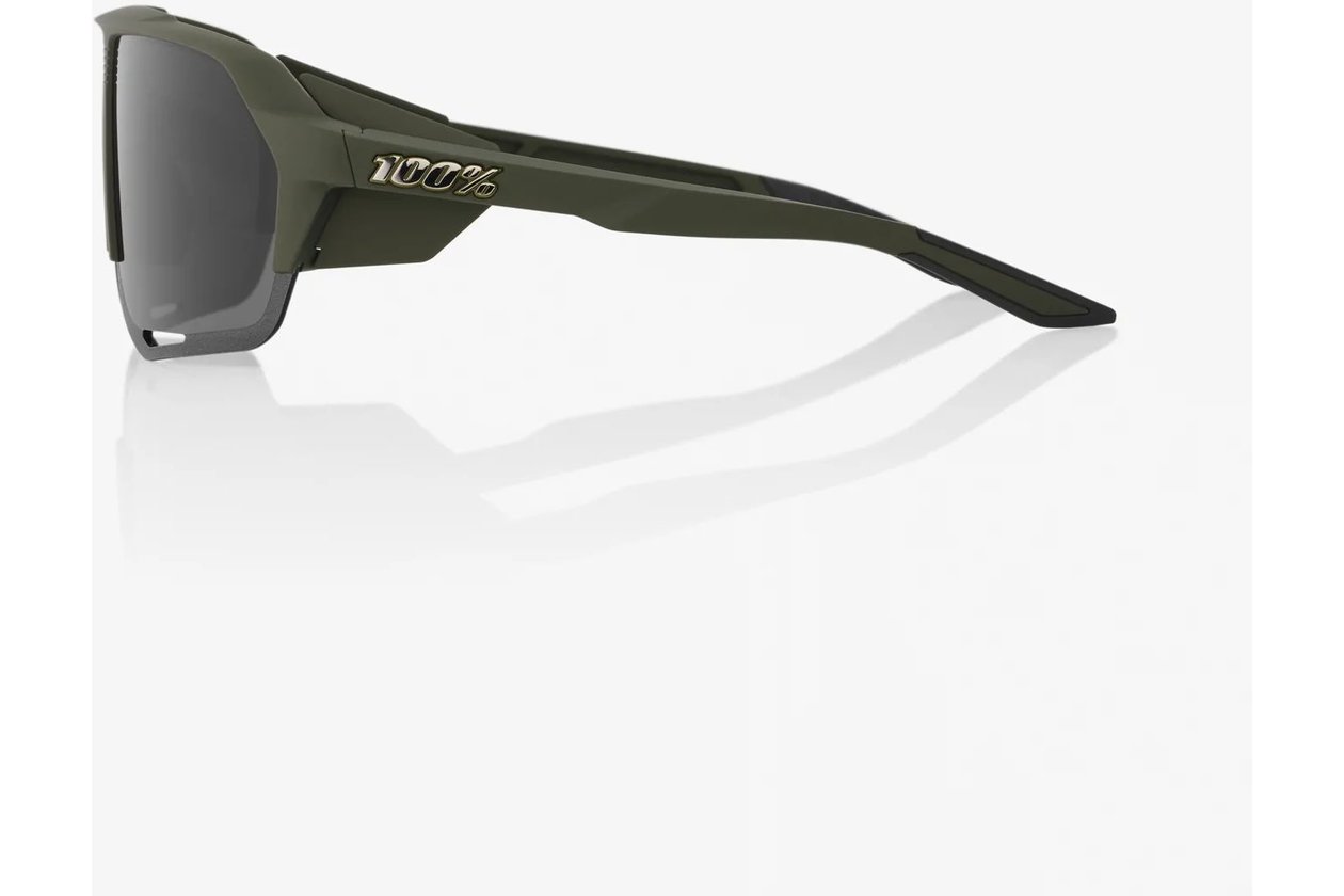 100 Percent Norvik Soft Tact Army Green / Smoke Lens