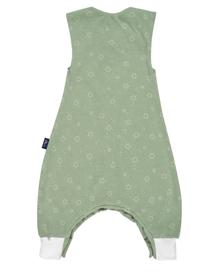 Alvi Sleep-Overall light Schlafsack mit Füßen Exklusiv in Starry Sky Green günstig kaufen 110