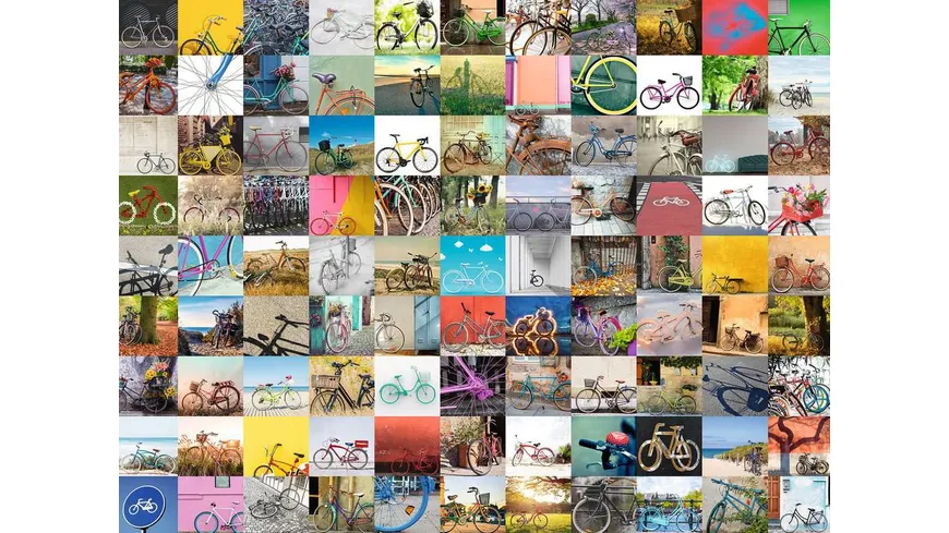 Ravensburger Puzzle - 99 Fahrräder und mehr... - 1500 Teile