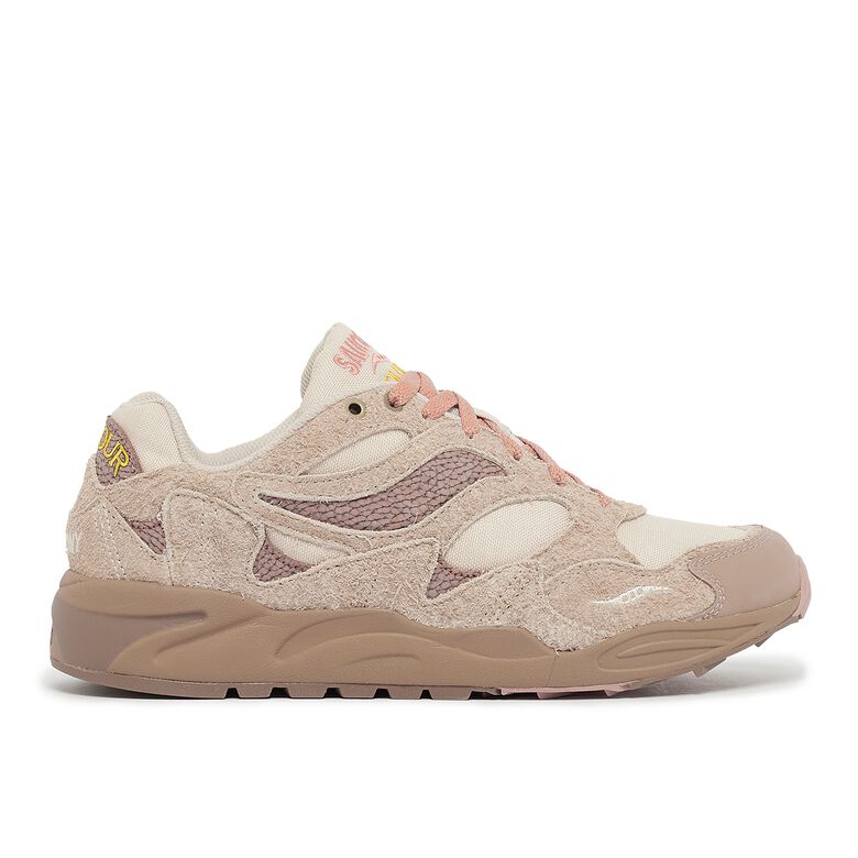 Saucony Colour Plus Companie Grid Shadow 2 rot