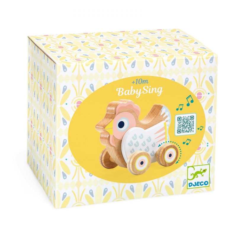 Poule à rouler musicale Babysing
