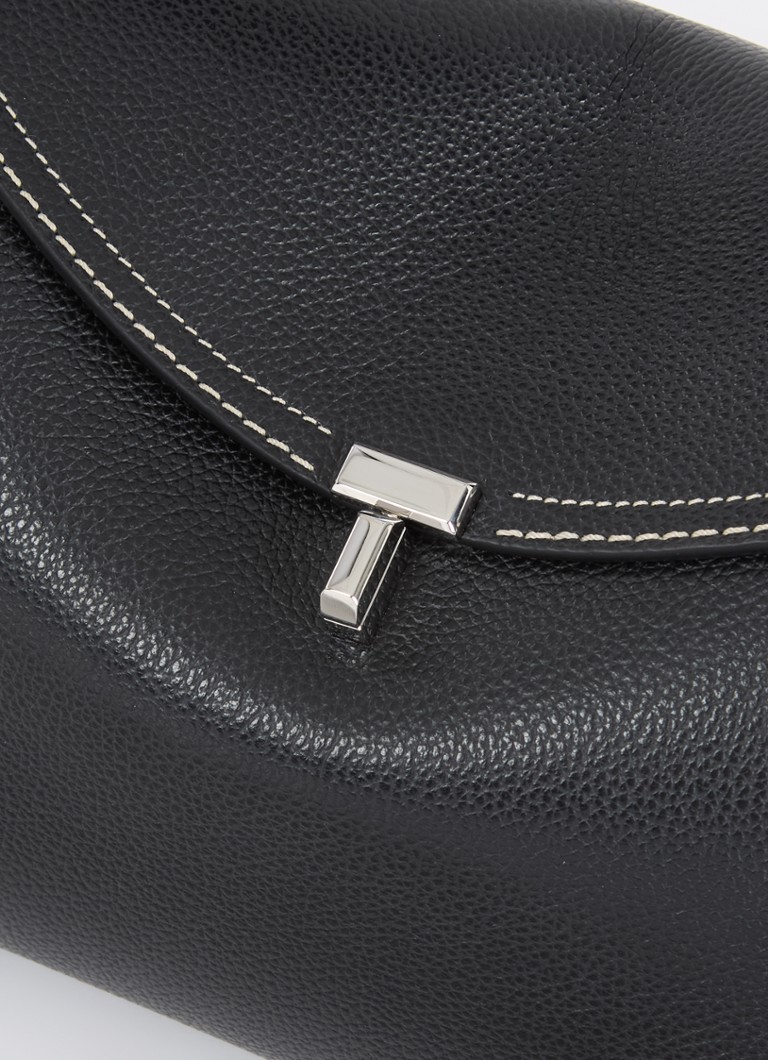 TOTEME kožna torba s T-Lock zatvaračem