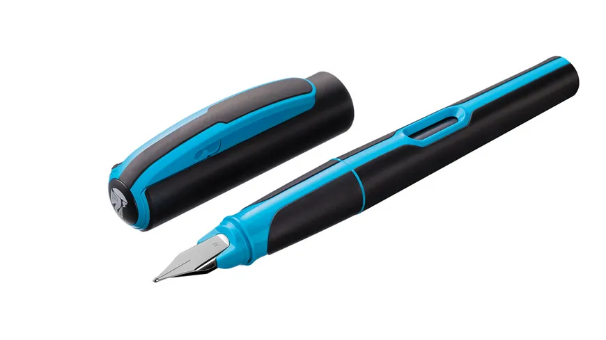 Pelikan Füllhalter Style neonblau