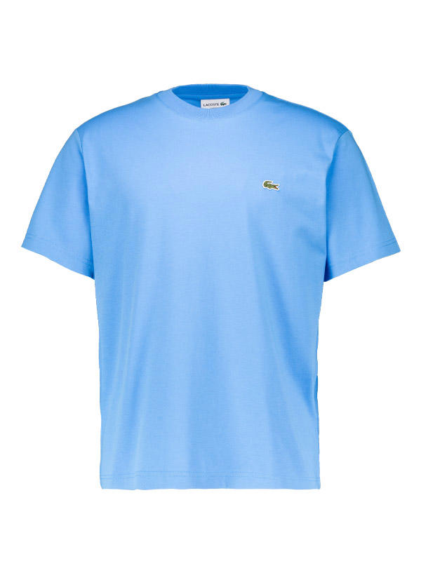 LACOSTE, T-Shirt, Classic Fit, Baumwolle, blau