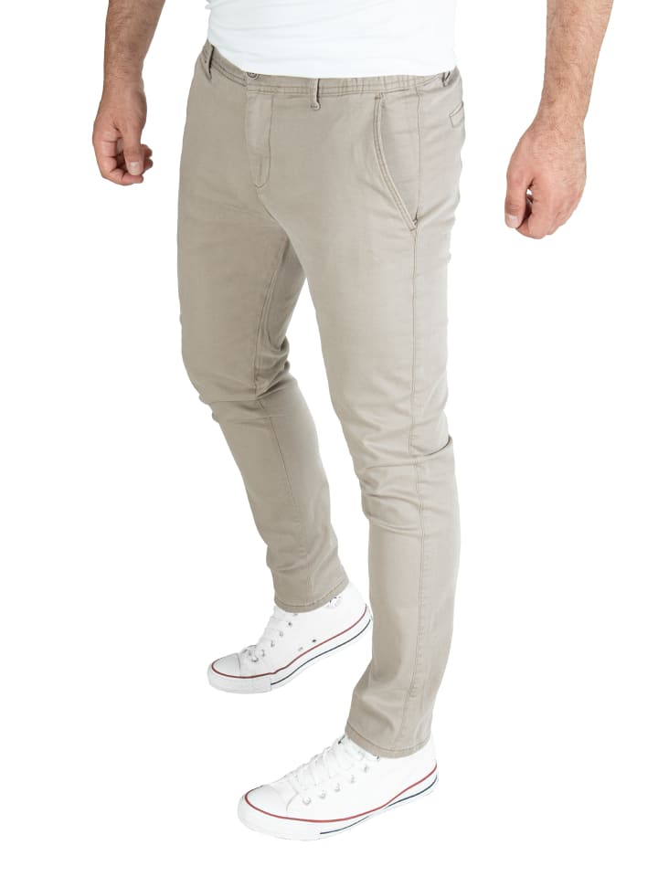 Pittman Stretch Chino Hose Andrew in Sand günstig kaufen