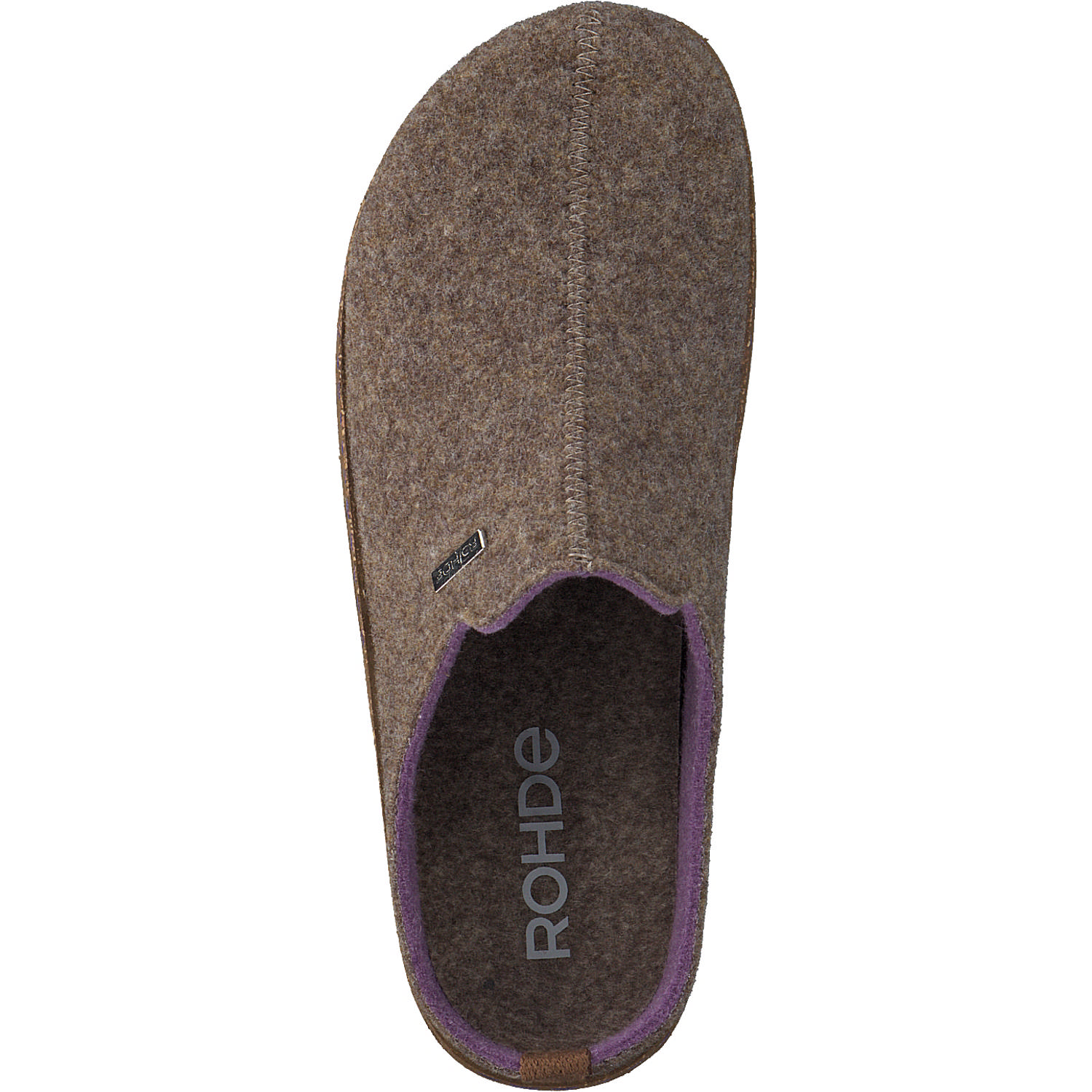 Rohde 6120, Hausschuhe & Pantoffeln, Damen, Beige (Leinen)