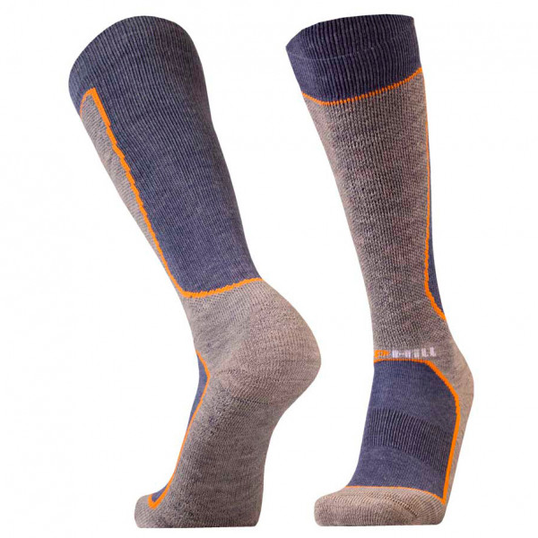 UphillSport - Saarua Alpine Ski 4-Layer Shin Cushioned M4 Merino - Skisocken